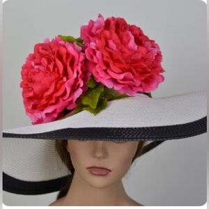 Black & White Kentucky Derby Hat